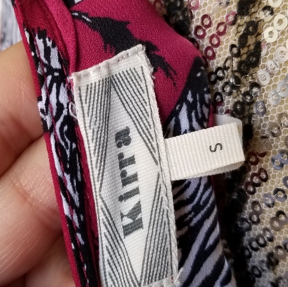 Zebra high-low tank top size small - Picture 5 of 6